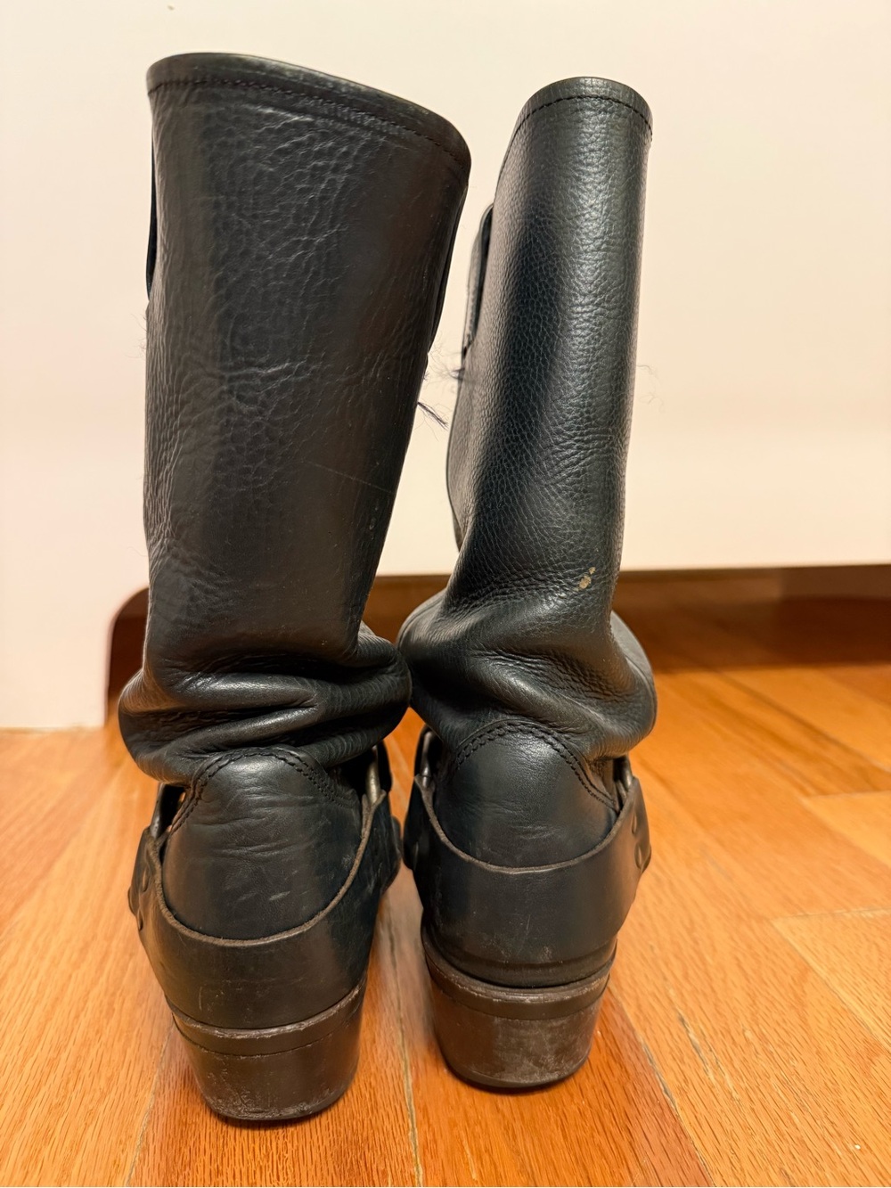 Frye Harness 12R Teal Square Toe Boot - Picture 4 of 10